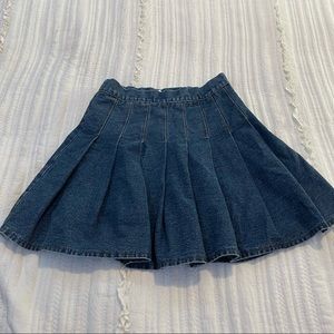Denim skirt